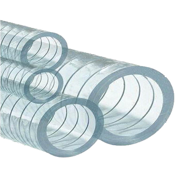 pvc spiral flexible steel wire reinforced hose